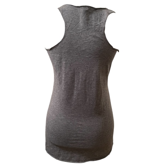 FIAT 500L Surfboard Bike Palm Tree Beach Scene Racerback Tank Top - Size Large - Picture 4 of 7